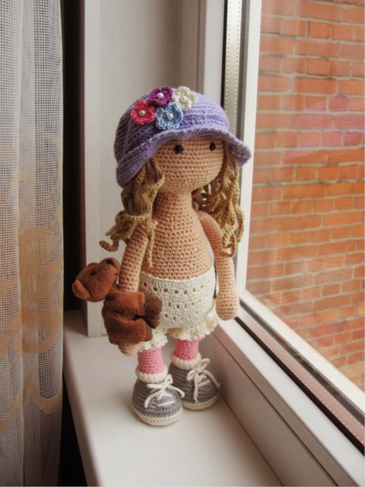 doll amigurumi pattern crochet patterns dolls knittingday ru liveinternet users toys tutorial salvo