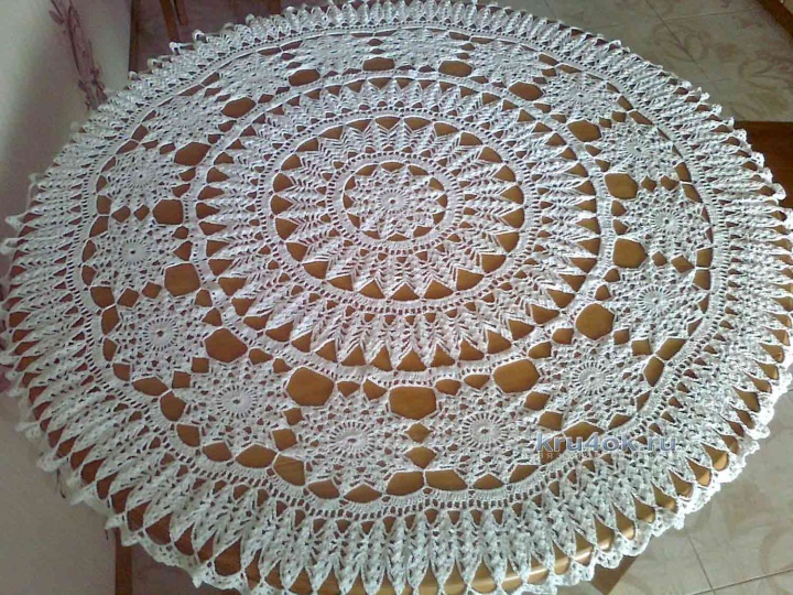 Crochet Tablecloth Free Pattern