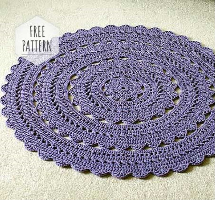 Crochet Rugs Free Pattern