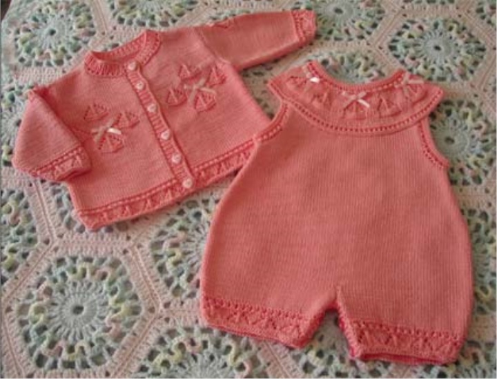 crochet baby blouse