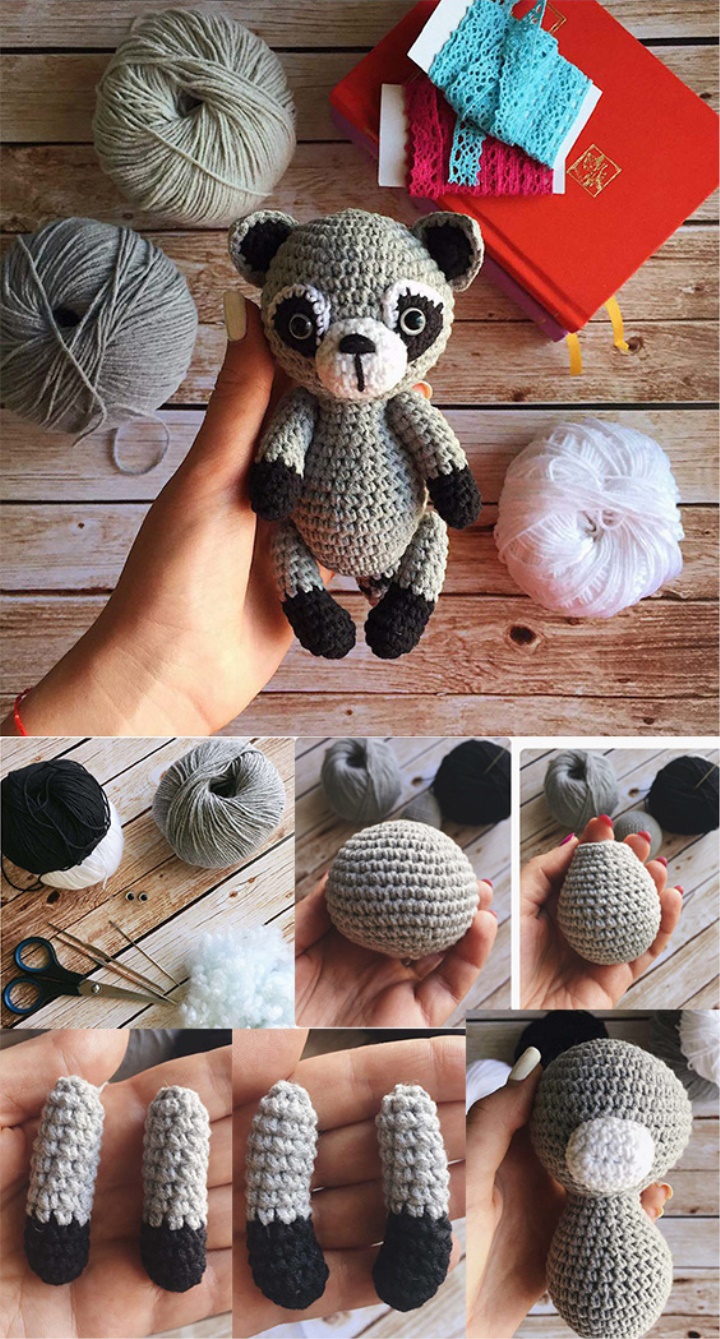 woolen thread teddy bear