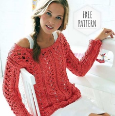 Knitting Summer Sweater Free Pattern
