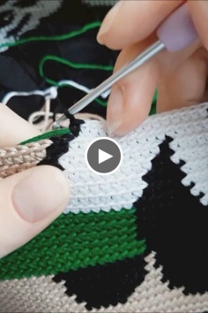 Crochet Panda Pattern Stitching