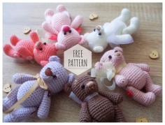 Crochet bears amigurumi pattern