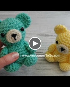 Crochet Your Own Mini Bear Part 1 Head