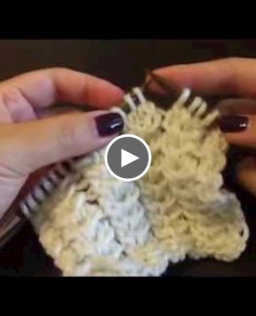 How To Knit C2F C2B Without A Cable Needle