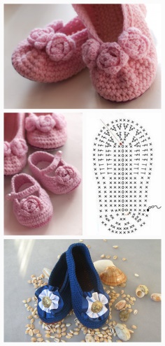 Knitted Slippers Tutorial