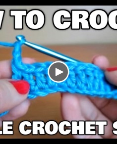 How to Crochet For Beginners  Double Crochet Stitch  Kristin39;s Crochet Tutorial39;s
