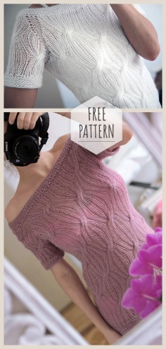 Crochet Blouse and Shawl Free Pattern