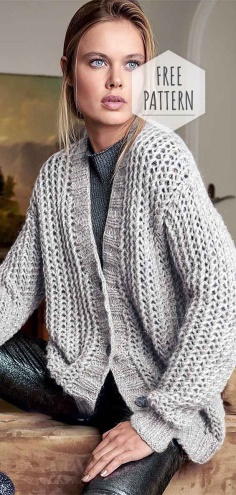 Knitted Vest Free Pattern