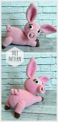 Amigurumi Sweet Piggy Free Pattern
