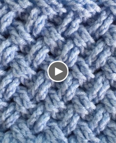 Crochet Celtic Weave Stitch  Tutorial