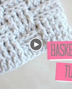 Crochet Basket Weave Tutorial