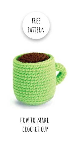 Crochet Cup Free Pattern