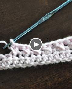 How To Crochet a Hdc Cross Stitch