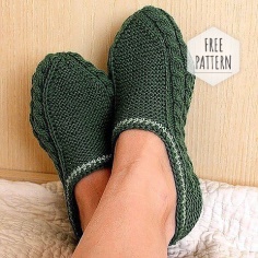 Home Shoes Free Pattern