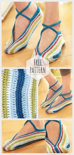 Knitting Slippers Free Pattern