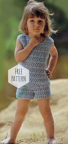 Crochet Top and Short Free Pattern