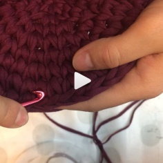 How to knit perfect circle video tutorial