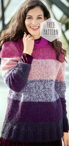 Knitted Winter Tunic Free Pattern