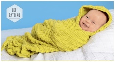 Yellow Baby Blanket For Newborns Free Pattern