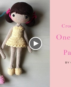 Crochet Amigurumi One Piece Doll Tutorial & Pattern (Part 1)
