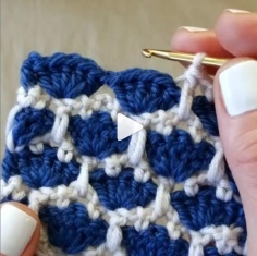 How to knit edge crochet video tutorial