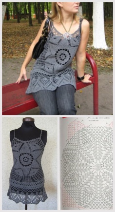 Crochet Openwork Tunic Pattern