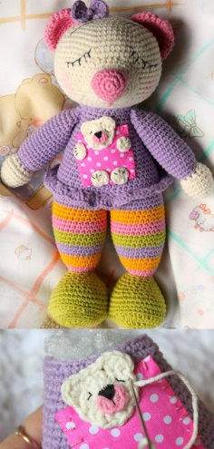 Crochet Toy Tedy Bear Free Pattern
