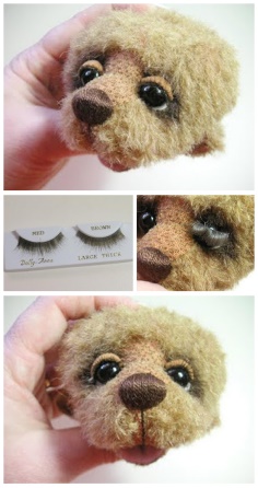  EYELIDS AND CILIA FOR SOFT TOYS MASTER CLASS