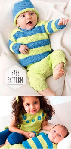 Baby Sweet Sweater Free Pattern