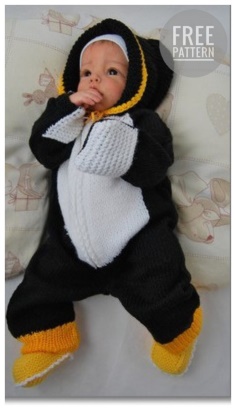 Childrens overalls Penguin