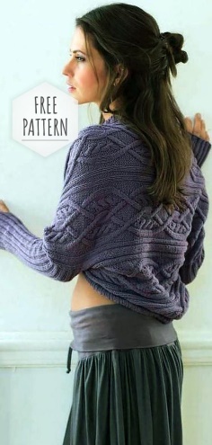Knitting Bolero Free Pattern