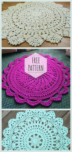 Crochet Rugs Free Pattern