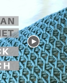 Yes it&39;s crochet! - Learn the Tunisian Crochet Smock Stitch Video Tutorial and New Pattern