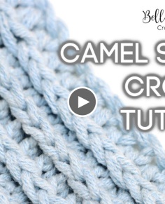 HOW TO CROCHET THE CAMEL STITCH  Bella Coco Crochet