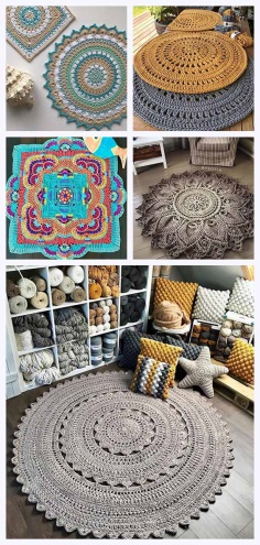 Wonderful Rugs Ideas of Crochet