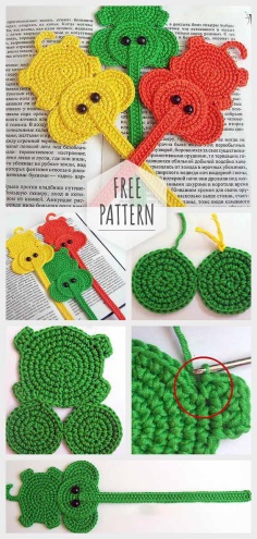 Knitted Bookmarker Free Pattern