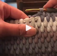 Crochet Soft Basket Video Tutorial
