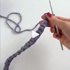 How to knit filet crochet video tutorial