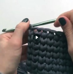 Crochet Edge Closing Loop Video Tutorial