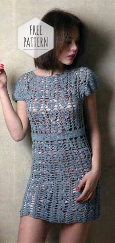 Crochet Lace Dress Pattern
