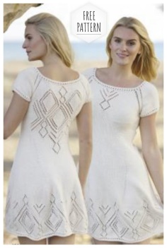Lace dress with diamonds free pattern