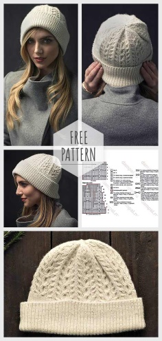 Knitting Women Cap Free Pattern