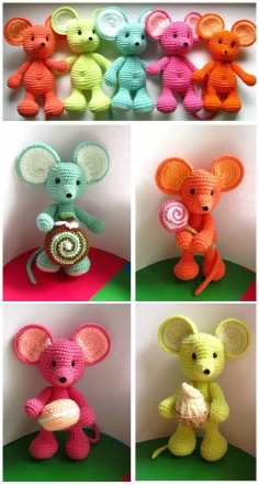 CANDY MOUSE AMIGURUMI