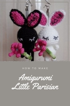 How to make amigurumi Little Parisian