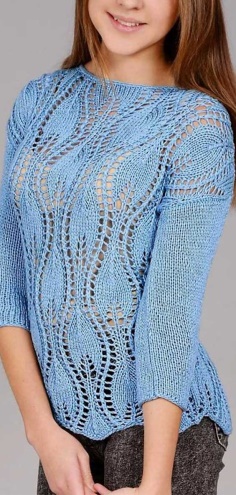 Stylish Laced Crochet Blouse
