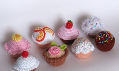 Crochet Cupcakes Tutorial