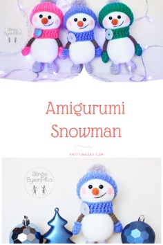 Amigurumi Snowman Tutorial