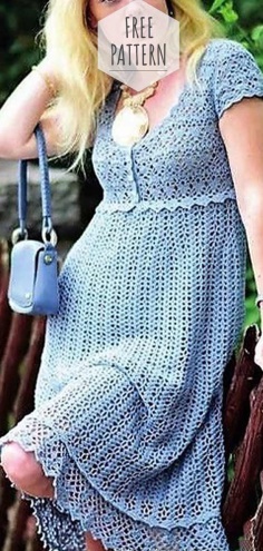 Crochet Dress for Pregnant Women